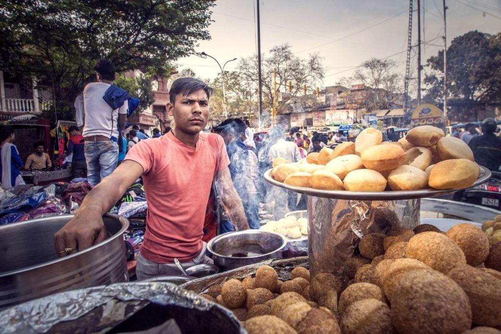 אוכל רחוב בהודו
